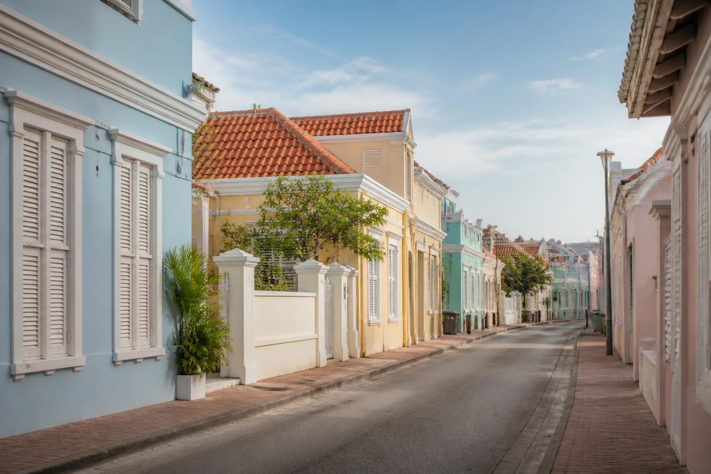 Historische panden in Pietermaai, Willemstad